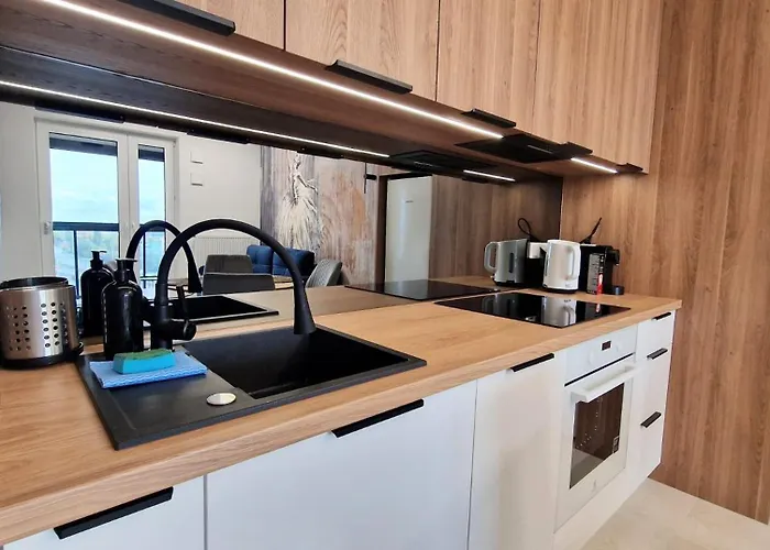 Luxury In 15 Tobaco Park&atlas Arena Апартаменти Лодзь