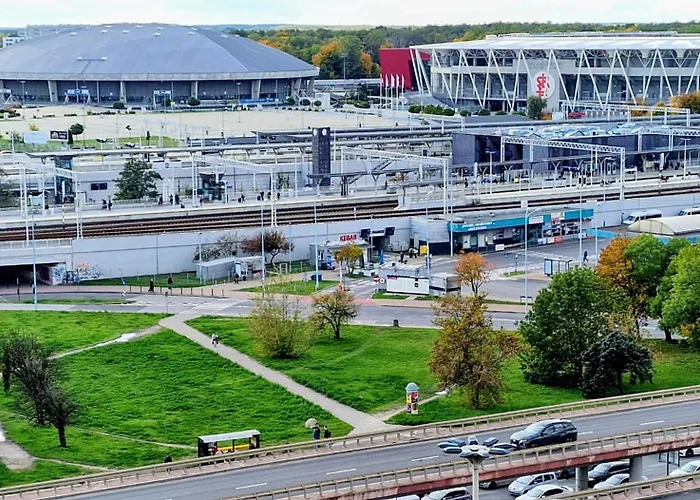 Luxury In 15 Tobaco Park&atlas Arena 公寓 罗兹